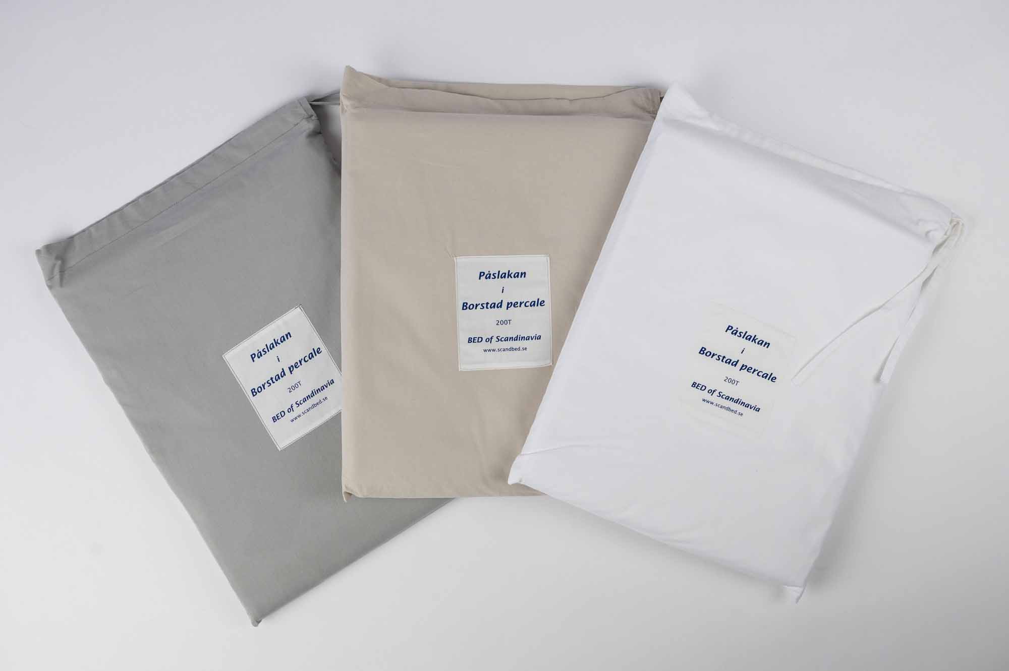 Påslakan borstad percale