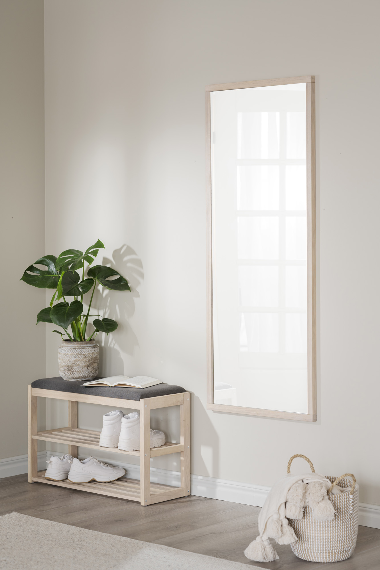 Confetti skohylde/bænk