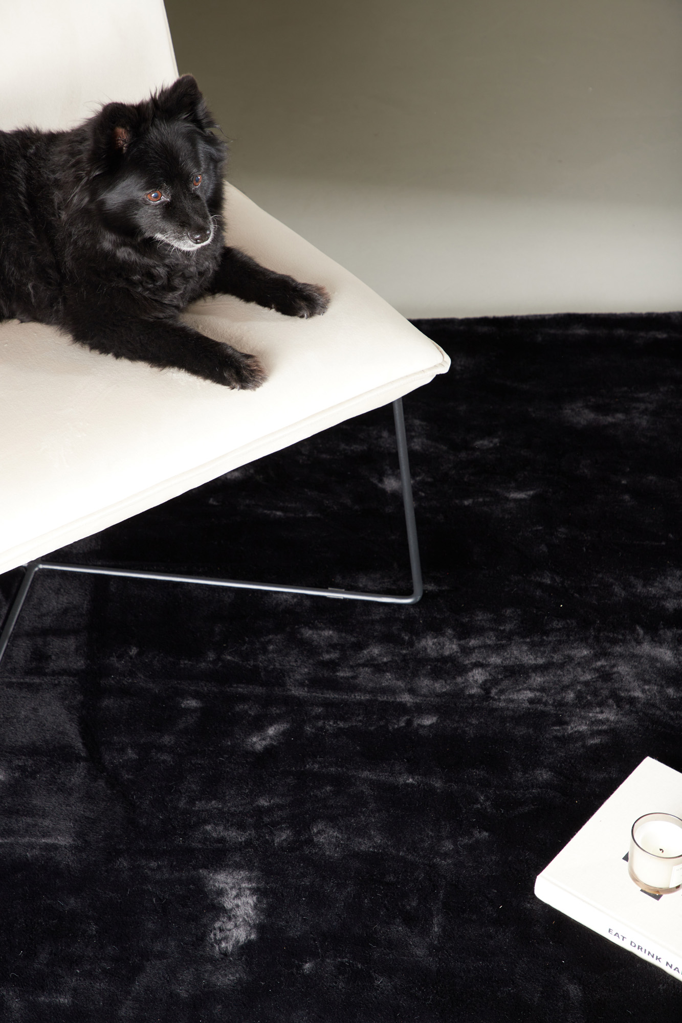 Nina polyestertæppe