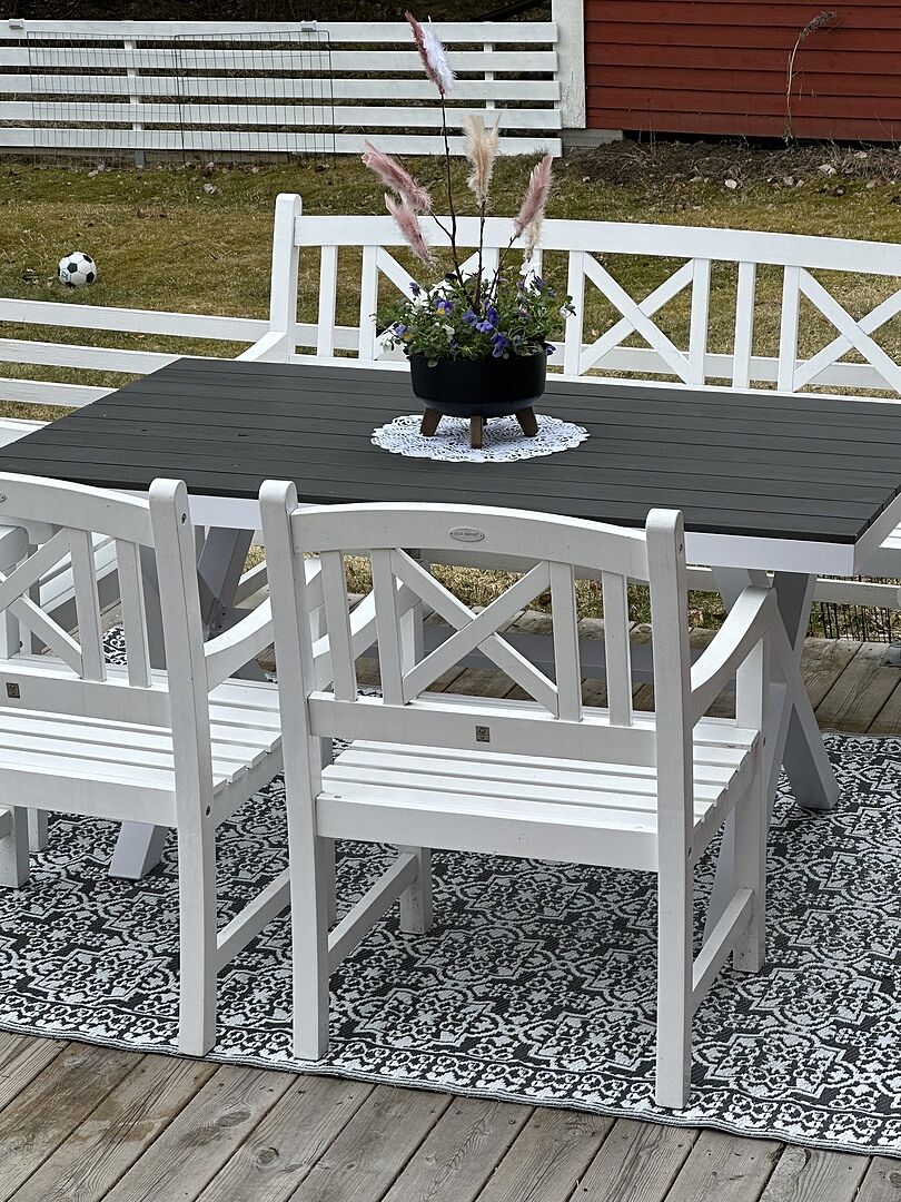 Bordet är jätte snyggt. Snabb